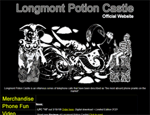Tablet Screenshot of longmontpotioncastle.com